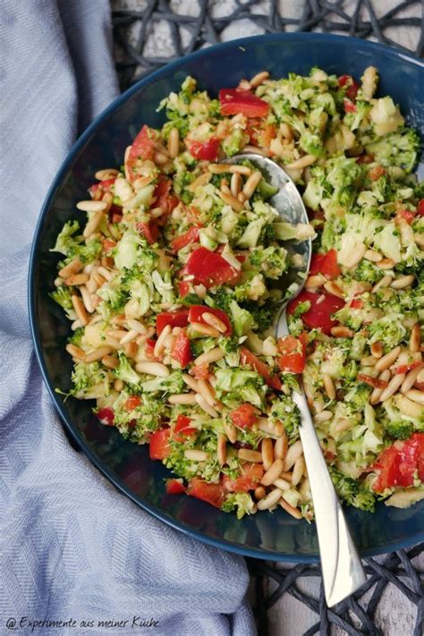 Brokkoli Salat Experimente aus meiner Küche Rezept Brokkolisalat