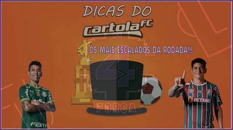 LIVE DE CARTOLA DICAS ANÁLISE DA RODADA ESCALANDO AO VIVO