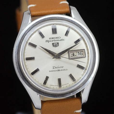 Seiko Sportsmatic Deluxe Vintage Automatic Elad