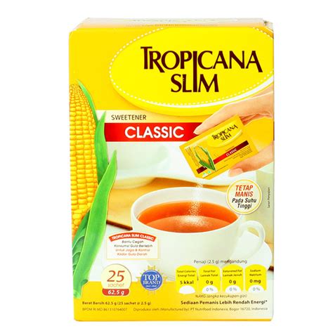 Tropicana Slim Sweetener Classic 25 Sachet Lazada Indonesia