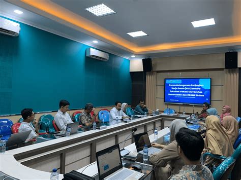 Fakultas Vokasi Dan Rsgmp Unhas Melakukan Kerjasama Pengembangan