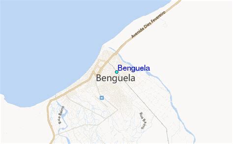 Benguela Tide Station Location Guide