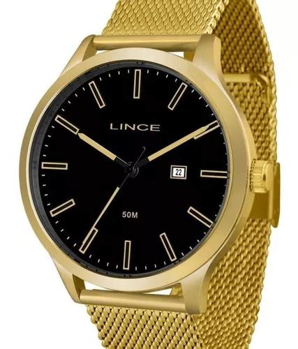 Reloj Dorado Lince Para Hombre MRG4494s P1kx MercadoLibre