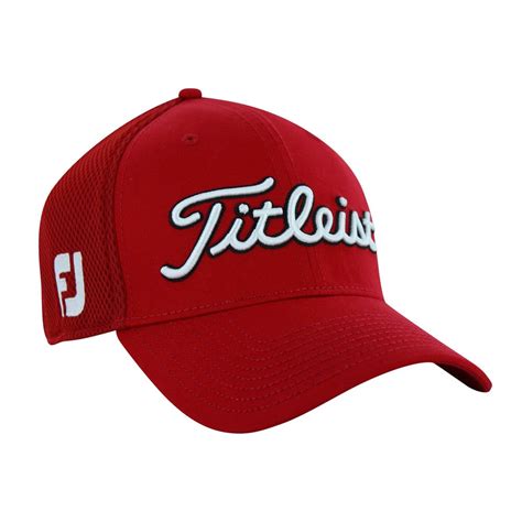 Titleist Sport Mesh Fitted Golf Cap - Men's Golf Hats & Headwear - Hurricane Golf