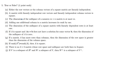 Solved Either the row vectors or the column vectors of a | Chegg.com