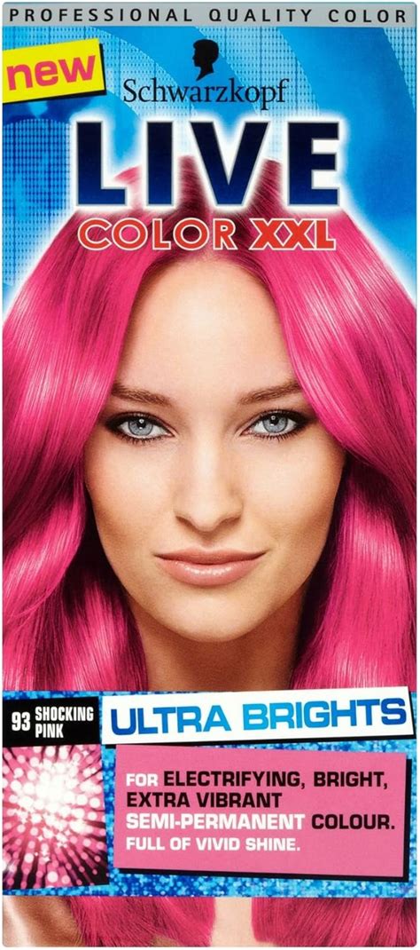 Live Semi Permanent Hair Color Ultra Brights 093 Shocking Pink Peppery Spot Atelier Yuwaciaojp