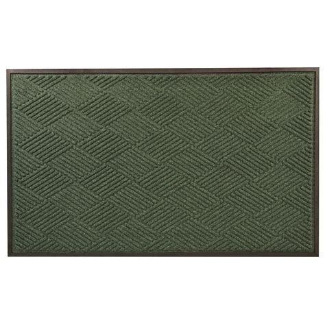 Notrax Opus Green 36 In X 48 In Rubber Backed Entrance Mat 168s0034gn