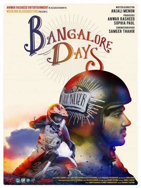 Bangalore Days malayalam Movie - Overview