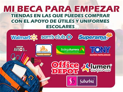 Mi Beca Para Empezar Tiendas En Las Que Puedes Comprar Con El Apoyo