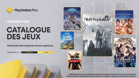 Les Jeux PlayStation Plus Extra Premium Septembre 2023 Videoludeek