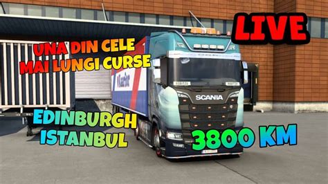 LIVE ETS 2 ROMANIA FACEM UNA DIN CELE MAI LUNGI CURSE EVER