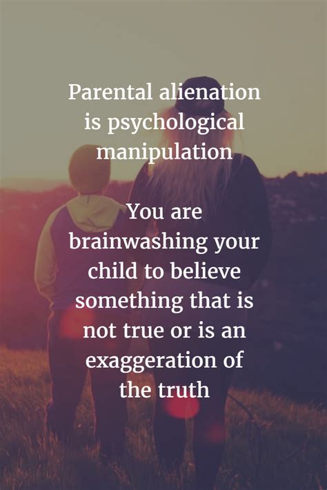 Bad Parenting Quotes Parental Alienation Narcissist Father