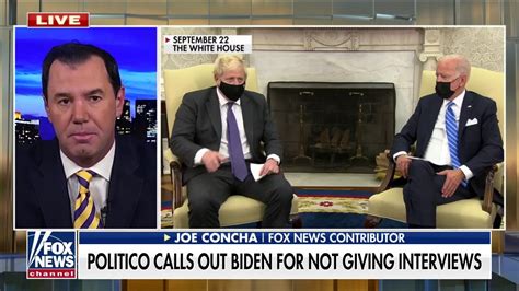 Joe Concha Joe Biden S Handlers Will Not Let Him Hold Tough Press Conferences Fox News Video