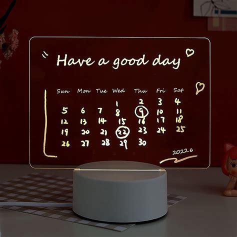 Slsy Illuminated Led Message Writing Board 20x28