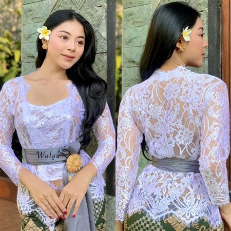 Jual KEBAYA BEDFULL METALIK ATASAN KEBAYA BALI MEWAH Shopee Indonesia