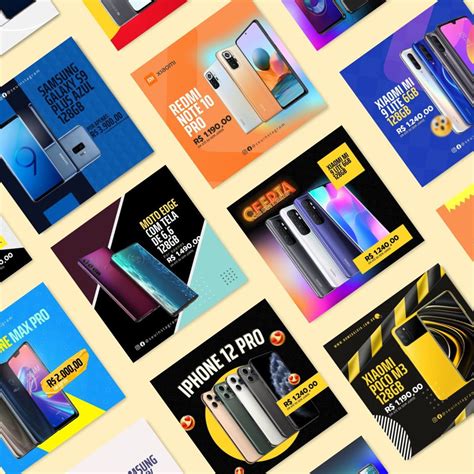 40 Artes P Lojas De Celulares E Acessórios Editáveis Canva