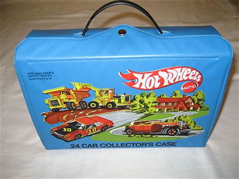 Vintage 1980 Mattel Hot Wheels 24 Car Collector S Storage Carrying Case Antique Price Guide