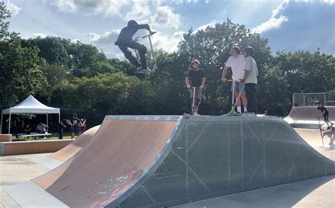 Acigné Le skate park du pont dOhnin inauguré Rennes maville