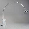 Achille Pier Giacomo Castiglioni Golvlampa Arco Flos Italien