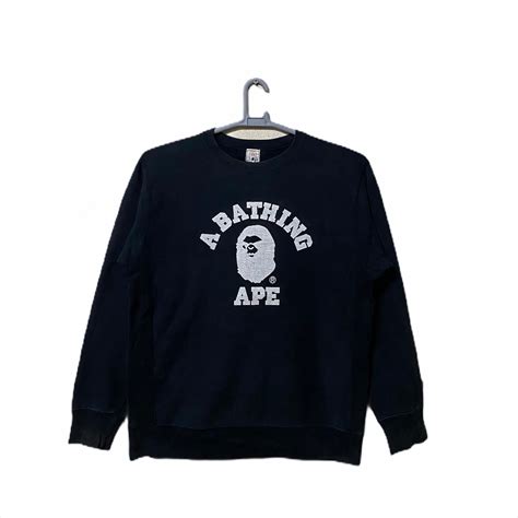 Black Bape Crewneck Atelier Yuwa Ciao Jp