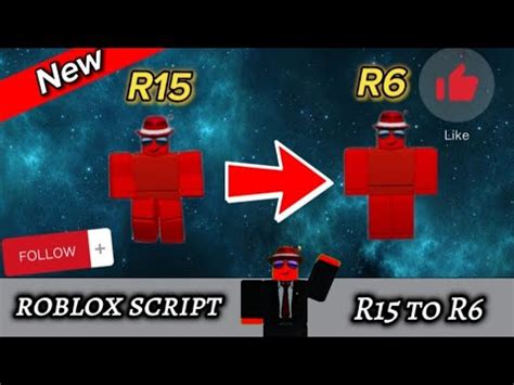 R15 To R6 Roblox Script YouTube