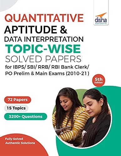 Quantitative Aptitude Data Interpretation Topic Wise Solved Papers