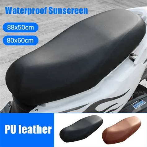 Funda Impermeable Para Asiento De Motocicleta Protector Solar Coj N