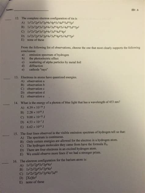 Solved The complete electron configuration of tin is From | Chegg.com