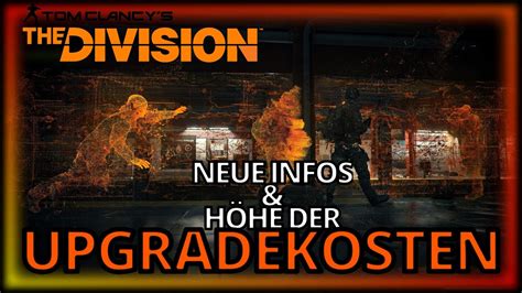 Division So Viel Kostet Das Upgrade F R Ein Teil R Stung Skills