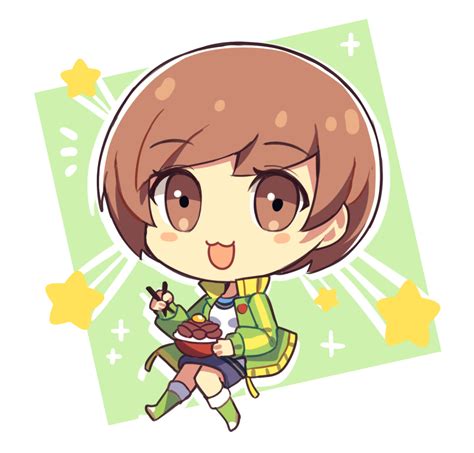 Satonaka Chie Persona And More Drawn By Kuki Tan Danbooru