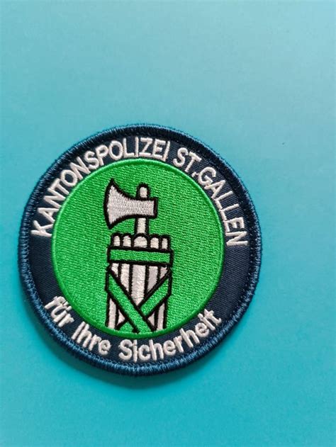 Badge Klettaufn Her Patch Polizei St Gallen Kaufen Auf Ricardo