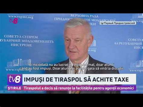 Tiraspolul a decis să renunțe la facilitățile pentru agenții economici