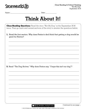 Storyworks Jr Pdf Fill Online Printable Fillable Blank Pdffiller