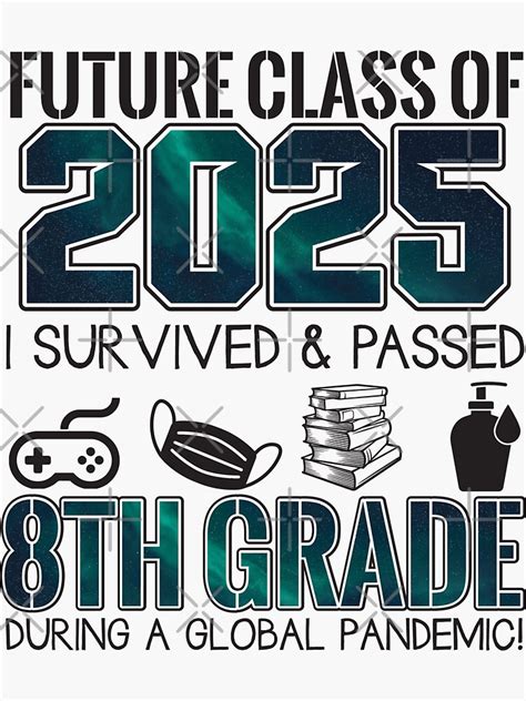 Future Class Of 2025 I Survived And Passed 8 Th Grade During A Global