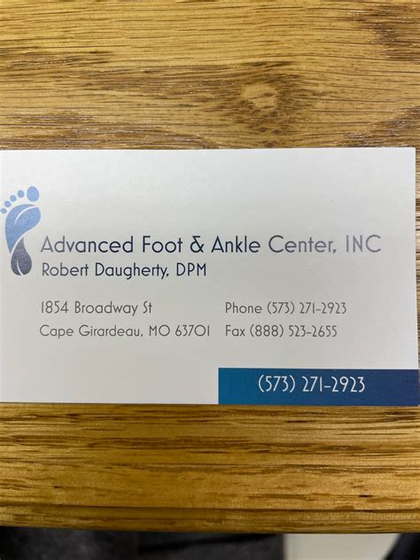 Advanced Foot and Ankle Center, INC | Cape Girardeau MO