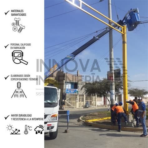 Servicio De Instalaci N De Sem Foros Innova Ingenier A Y Control