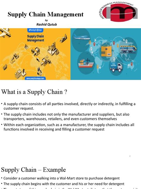 Stages of Supply Chain Management.pptx | PDF | Supply Chain | Retail