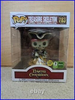 Treasure Skeleton Funko Pop Pirates Of The Caribbean ECCC 2021 738 LE