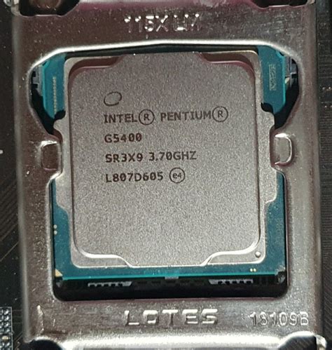 Intel pentium gold g5400 3.7ghz, Computers & Tech, Parts & Accessories ...
