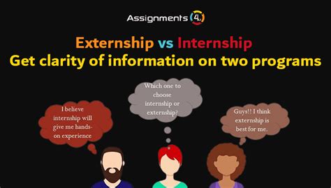 Externship Vs Internship Complete Guide For College Student