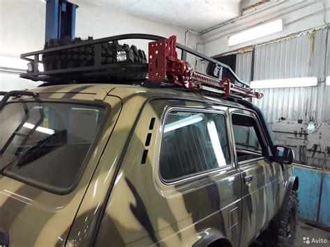 Багажник экспедиционный PROFFIT Lada Niva Bronto ВАЗ 2121 купить в СПб ...