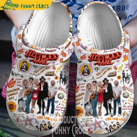 Go Your Own Way Fleetwood Mac Crocs Discover Comfort And Style Clog