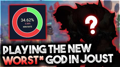 Grandmaster Plays The New Worst God In Joust Maybe Ranked Joust Smite Youtube