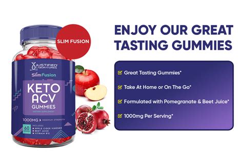 Slim Fusion ACV Keto Gummies: Benefits and Side Effects