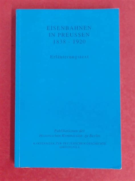 Eisenbahnen In Preussen Preu En Entwicklung Des