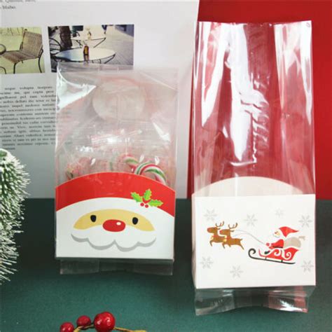 Clear Lovely Cello Cellophane With Gusset Wedding Xmas Favor Sweet