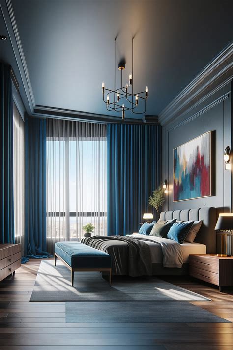 20 Stunning Blue Curtain Ideas to Elevate Your Bedroom Decor