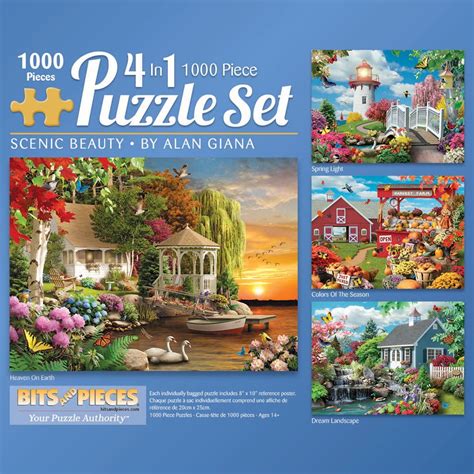 Bits And Pieces In Multi Pack Set Piece Jigsaw Puzzle For