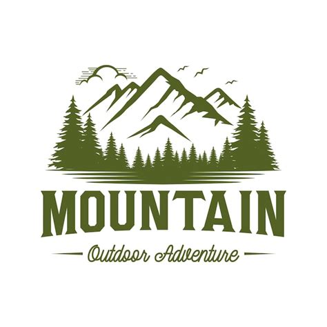 Premium Vector Mountain Logo Design Vector Illustration