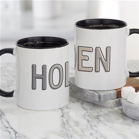 Ombre Name Personalized Coffee Mug